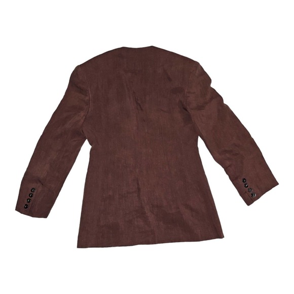 Banana Republic Suit Set Size 4 Women's Linen/Rayon Italy Dresswear Business - Picture 7 of 14